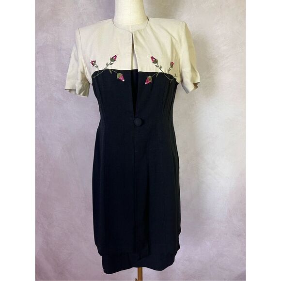 Vintage Dress with Matching Jacket - Picture 1 of 7